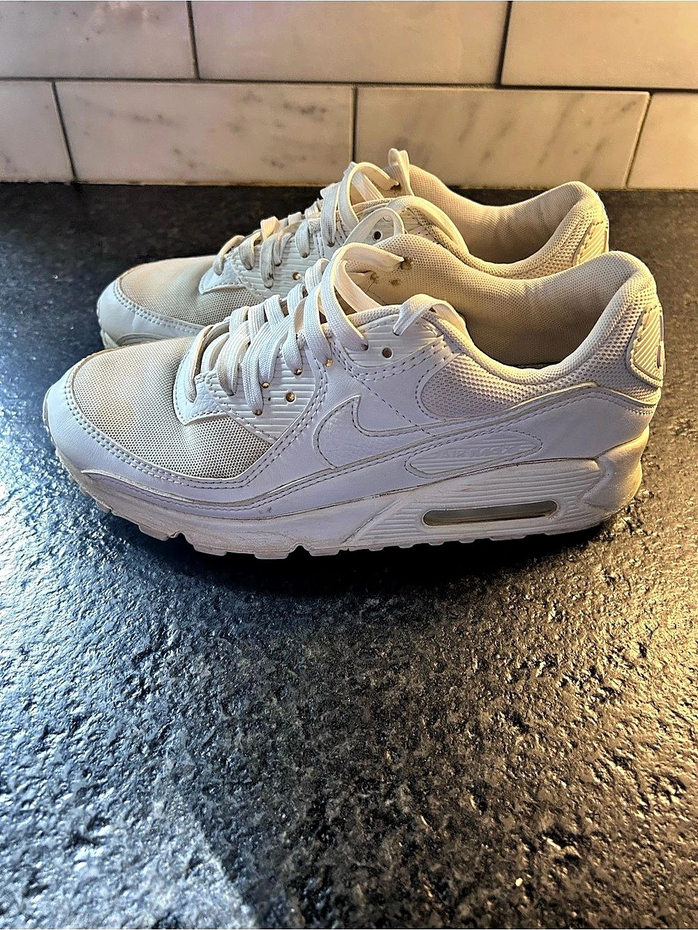 Nike Air Max 90 White Sneakers US 8.5